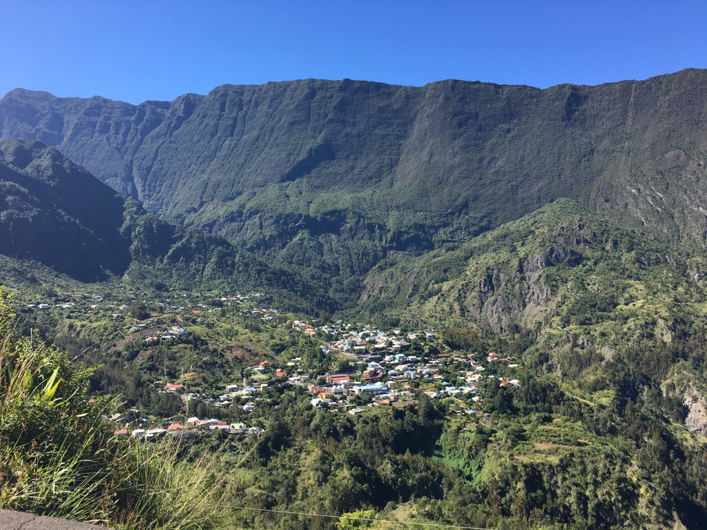 Paysage réel de La Réunion